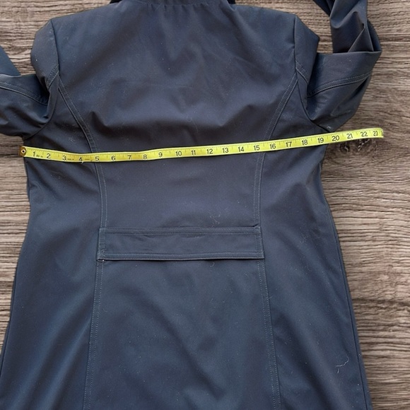 Dennis Basso Water Resistant Button Front Jacket with Printed red white lining - Picture 12 of 13